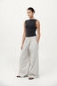 Everyday Drawstring Pants Silver