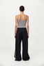Baby Wool Cami Grey Marle