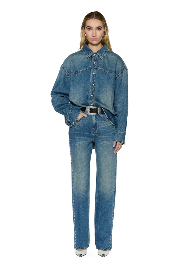 Playback Texas Blue Studded