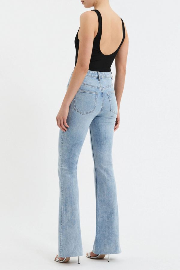 Gisele Flare Jean Blue Light