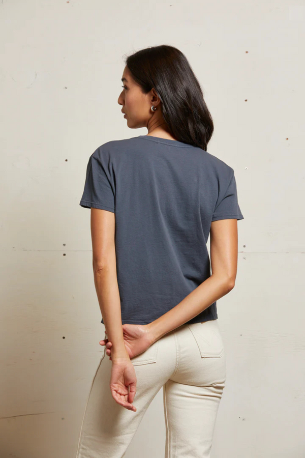 Harley Cotton Boxy Crew Tee Night