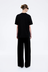 Lexi Monogram Tee Black