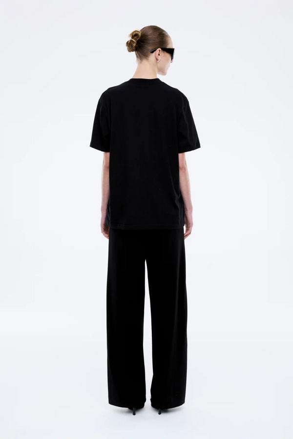 Lexi Monogram Tee Black