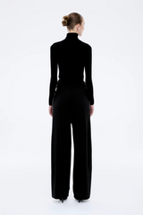 Valentina Stripe Pant Black/ Off White