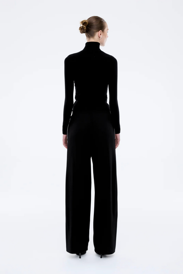 Valentina Stripe Pant Black/ Off White