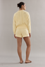 Cotton Cable Knit Jumper Yellow