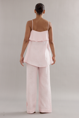 Rio Top Pink Linen