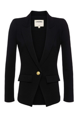 Chamberlain Knit Blazer Black/ Gold