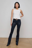 Selma Bootcut  Jean Deep Midnight Coated