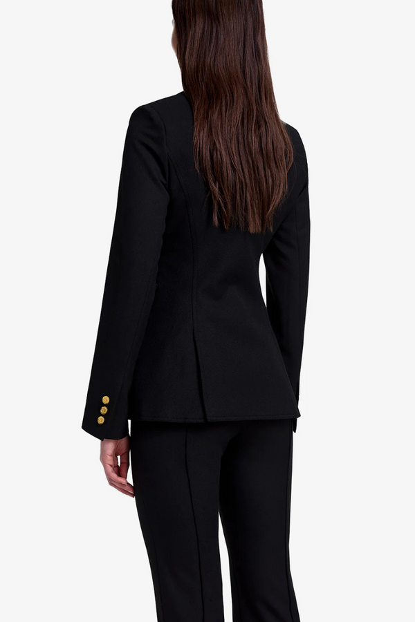 Storm Flap Blazer Deep Black