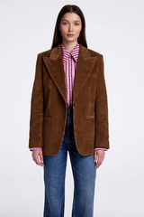 Box Pleat Shirt Rose Stripe