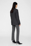 Ross Single Breasted Blazer Dark Heather Grey
