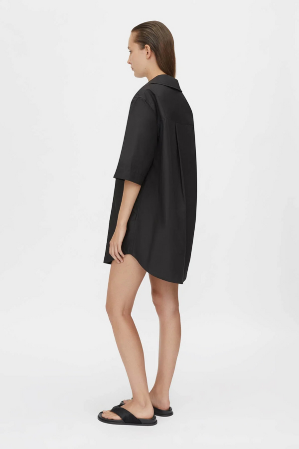 Cumulus Shirt Dress Black