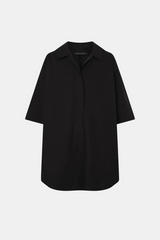 Cumulus Shirt Dress Black