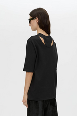 Briar Cut Out Tee Black