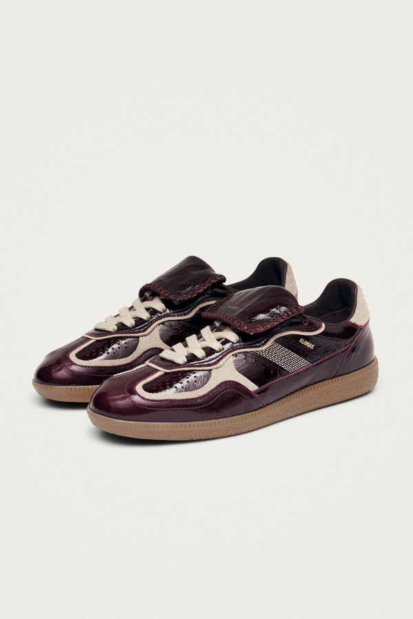 Tb.490 Club Deep Burgundy Patent Leather Sneakers