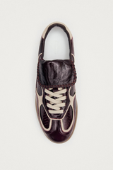 Tb.490 Club Deep Burgundy Patent Leather Sneakers