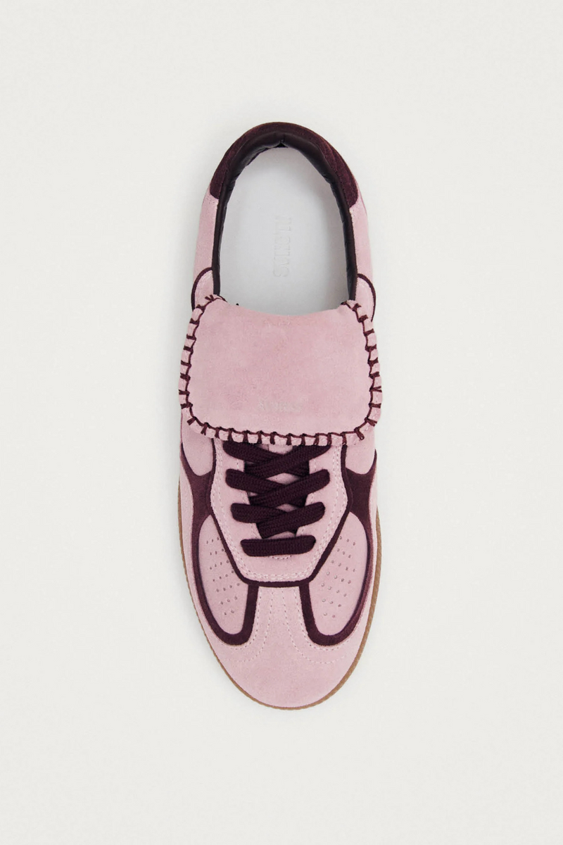 Tb.490 Club Suede Pink Leather Sneakers