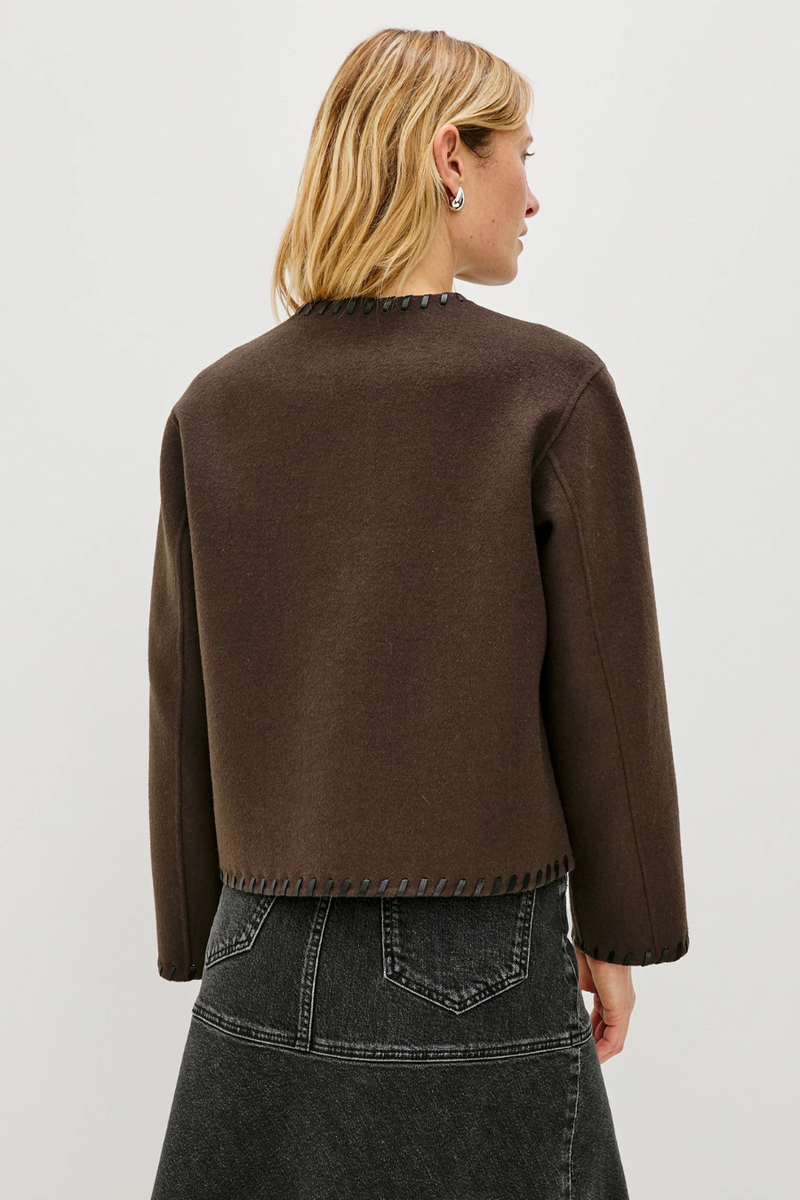 Melanie Jacket Dark Brown
