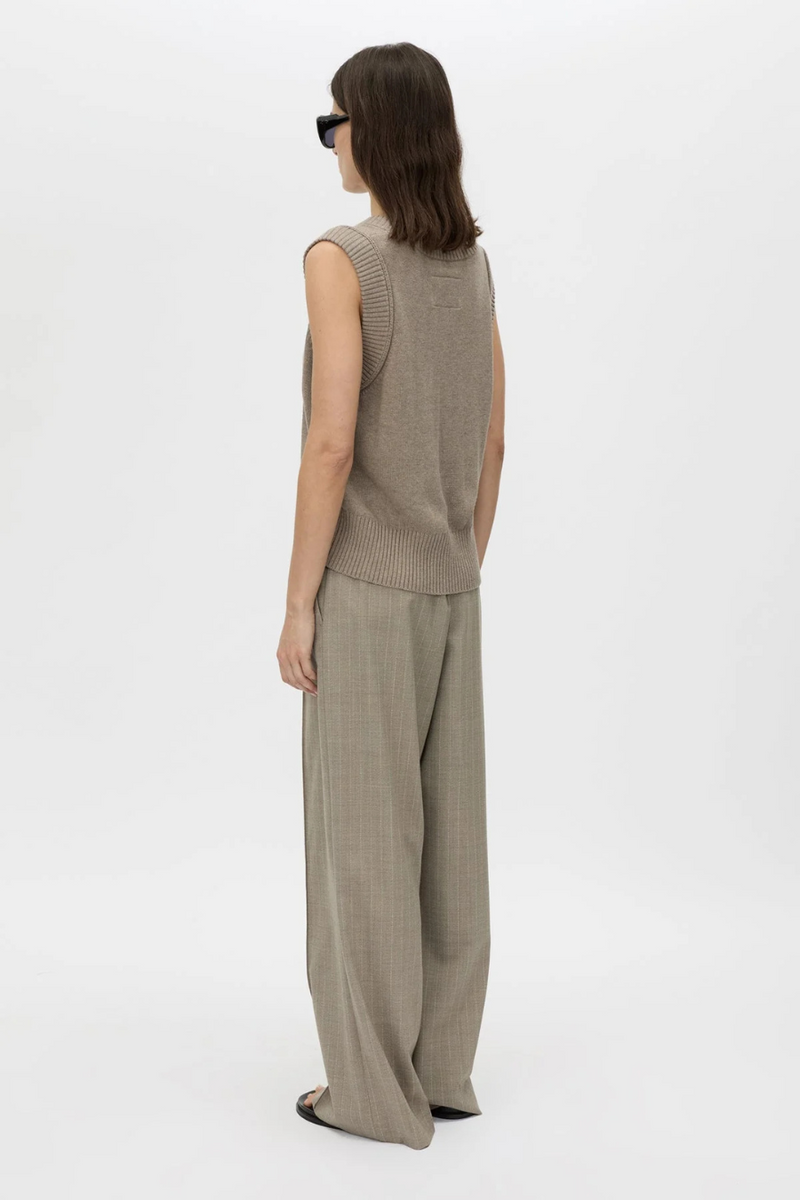 Arnelle Pant Natural Pinstripe