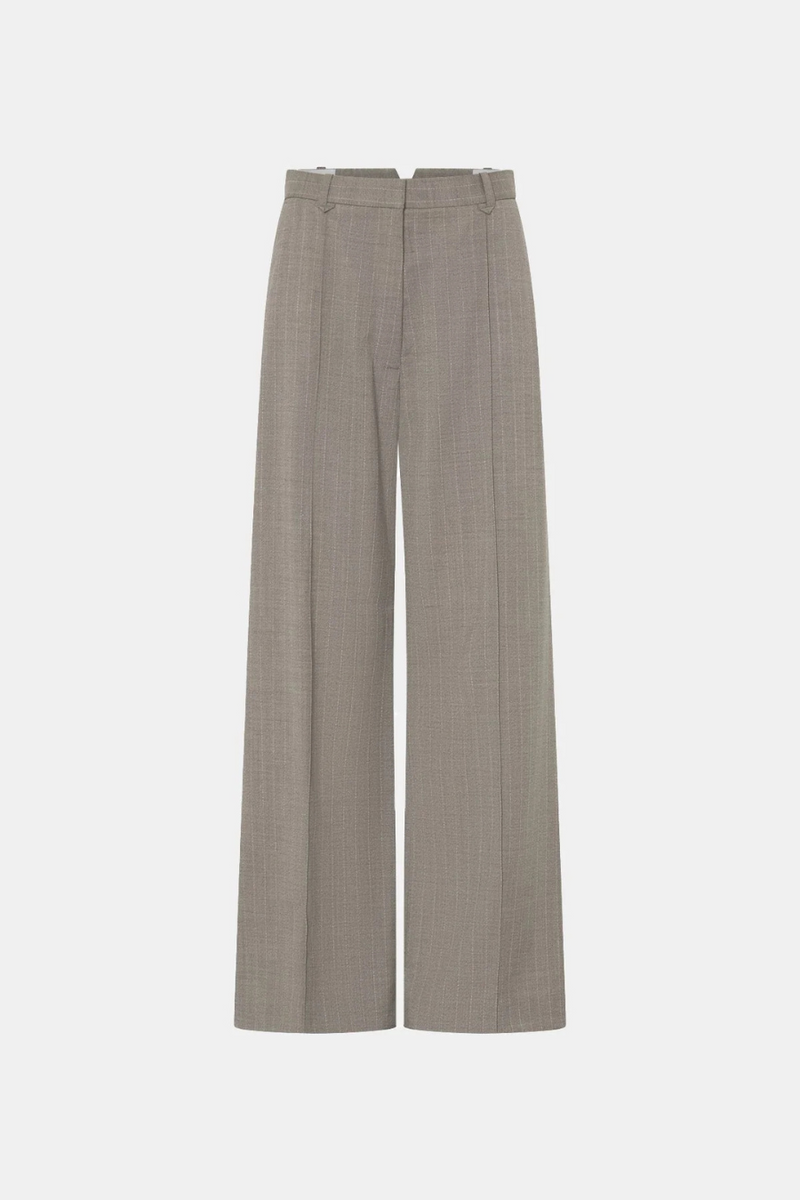 Arnelle Pant Natural Pinstripe