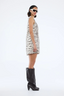Tilly Denim Dress Tiger Print