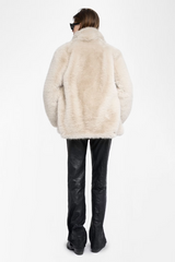 Fleur Coat Ecru