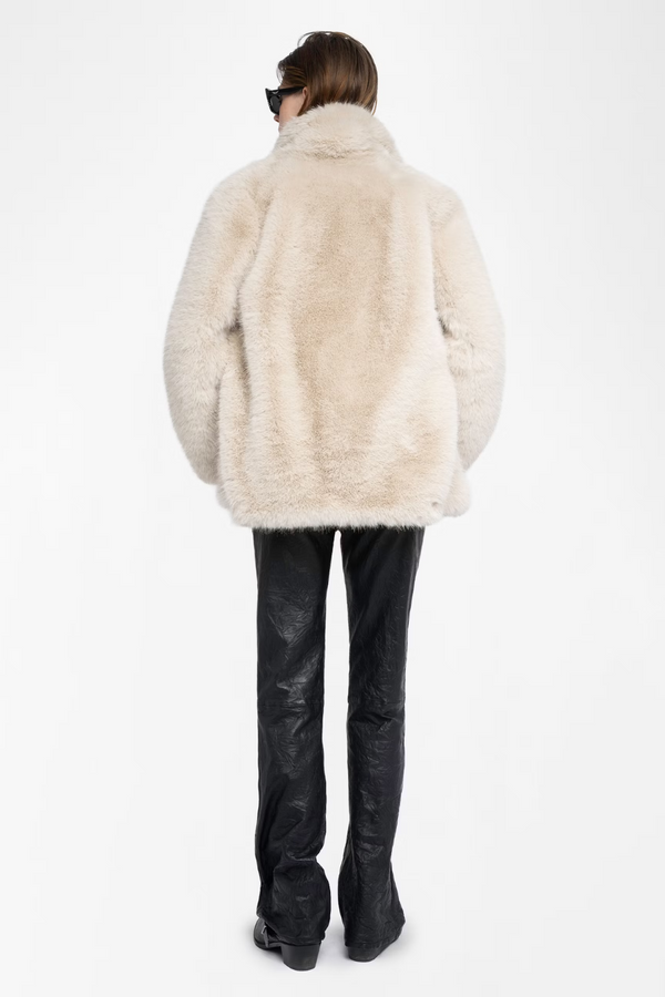 Fleur Coat Ecru