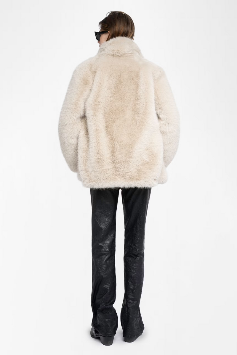 Fleur Coat Ecru