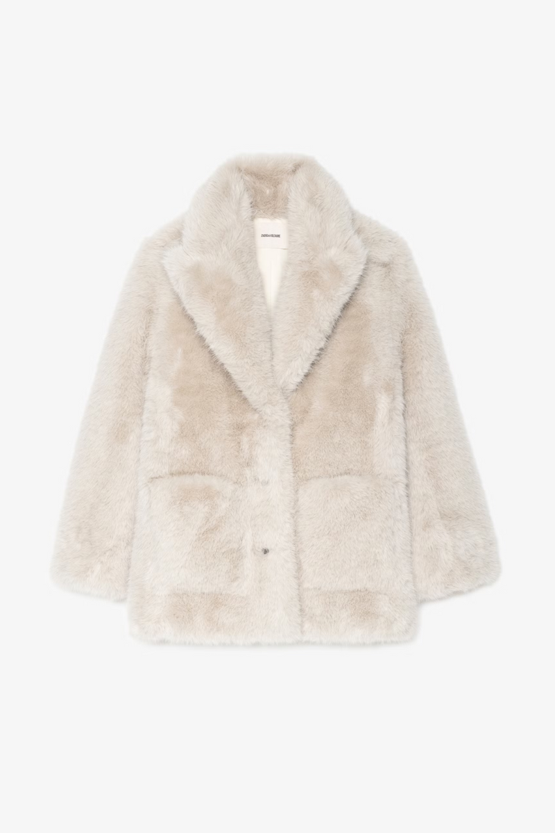 Fleur Coat Ecru
