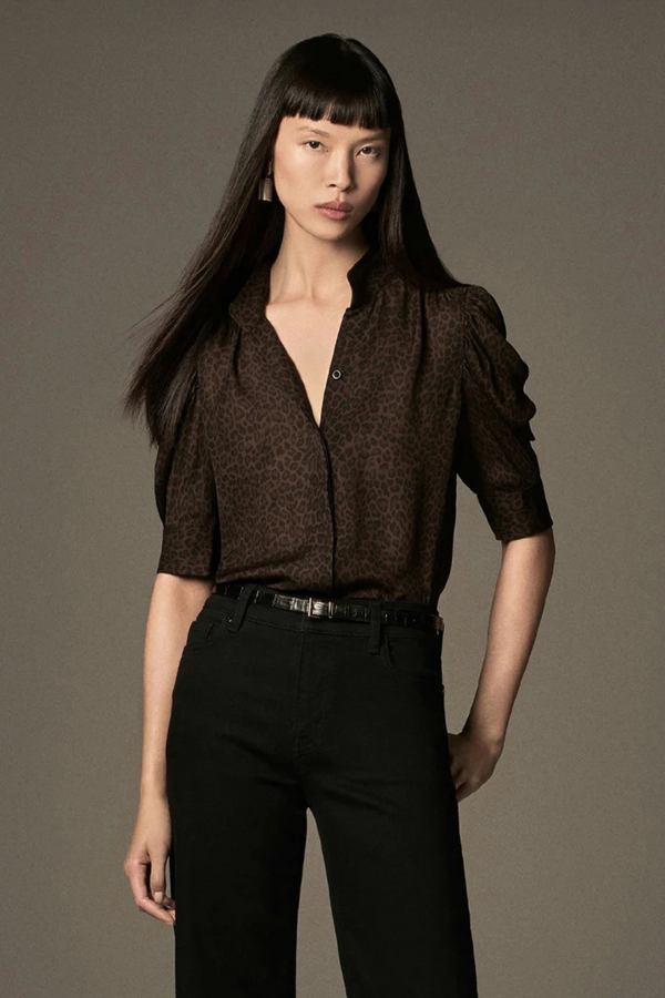 Gillian Top Leopard