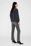 Spencer Sweatshirt Leopard Washed Black