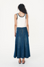 Vashti Denim Midi Skirt Classic Denim
