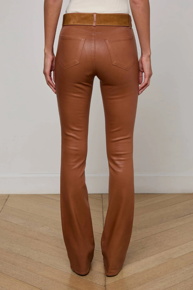 Selma Bootcut Jean Cognac Coated