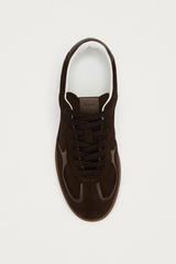 Rife Chocolate Brown Leather Sneaker