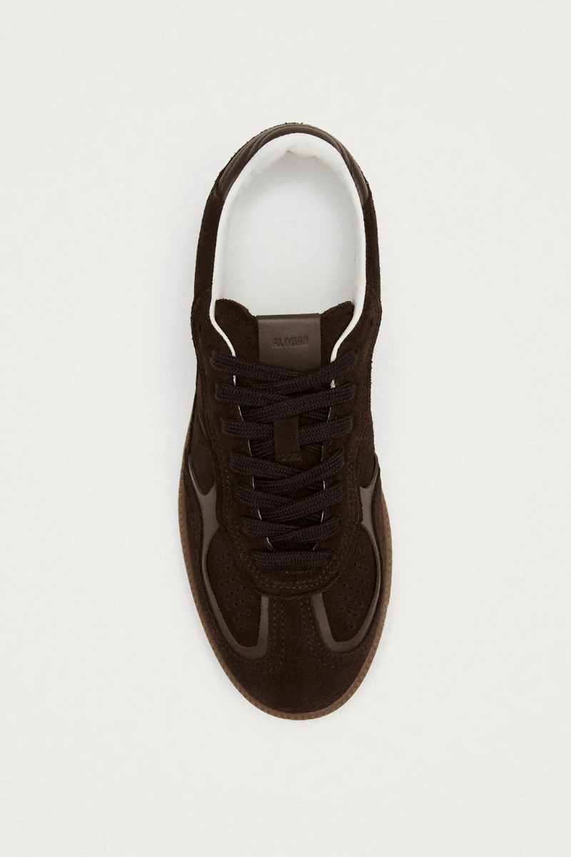Rife Chocolate Brown Leather Sneaker