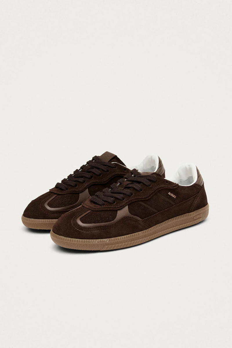 Rife Chocolate Brown Leather Sneaker