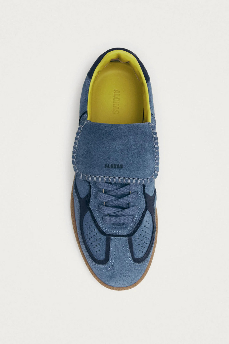 Club Suede Blue Leather Sneakers