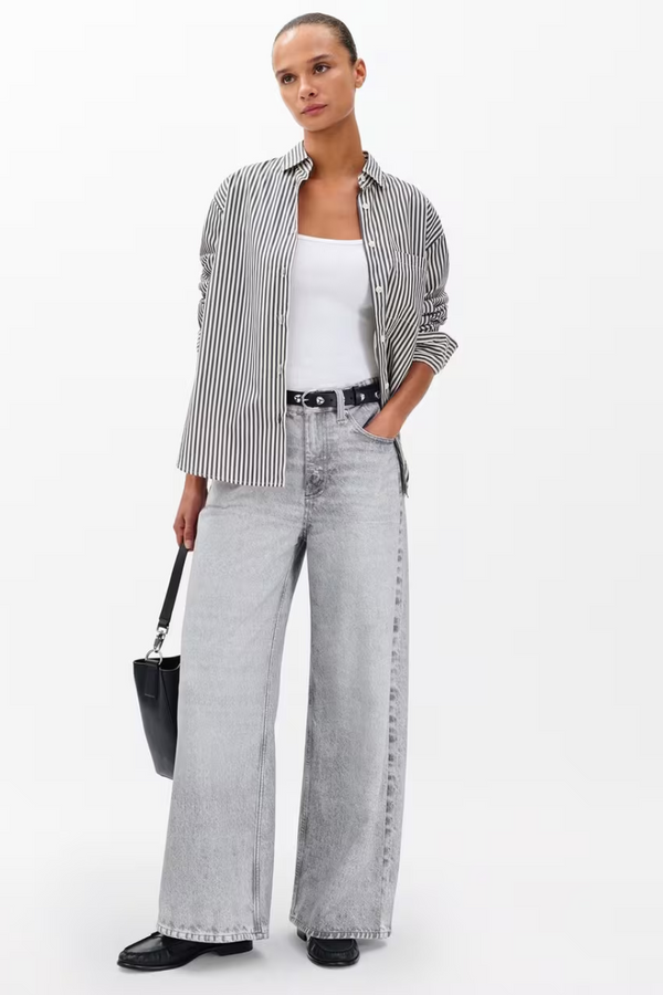 Miramar Terry Sofie Ankle Pant Icy Grey