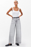 Miramar Terry Sofie Ankle Pant Icy Grey
