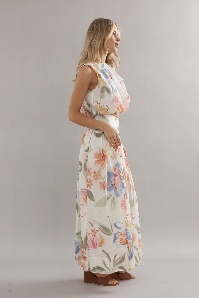 Capri Skirt Tea Party Floral