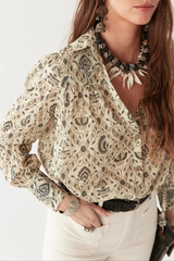 Anne Blouse Java Vanilla