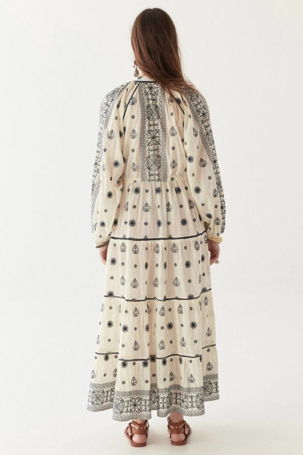 Caroline Dress Off White