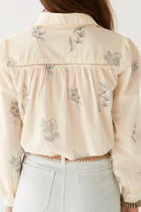 Meg Blouse Blue Note