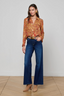 Nina Blouse Golden Ochre Multi Twill Paisley