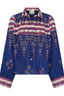 Medusa Shirt Ikat Scarf