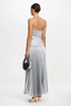 Rockland Midi Dress Dove Metallic
