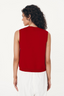 Goldie Knit Vest Candy Red