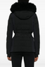 Belted Ski Jacket Noir