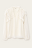 Nils Long Sleeve Blouse Ecru